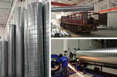 螺旋風管材質選擇指南 從應用場景到性能解析